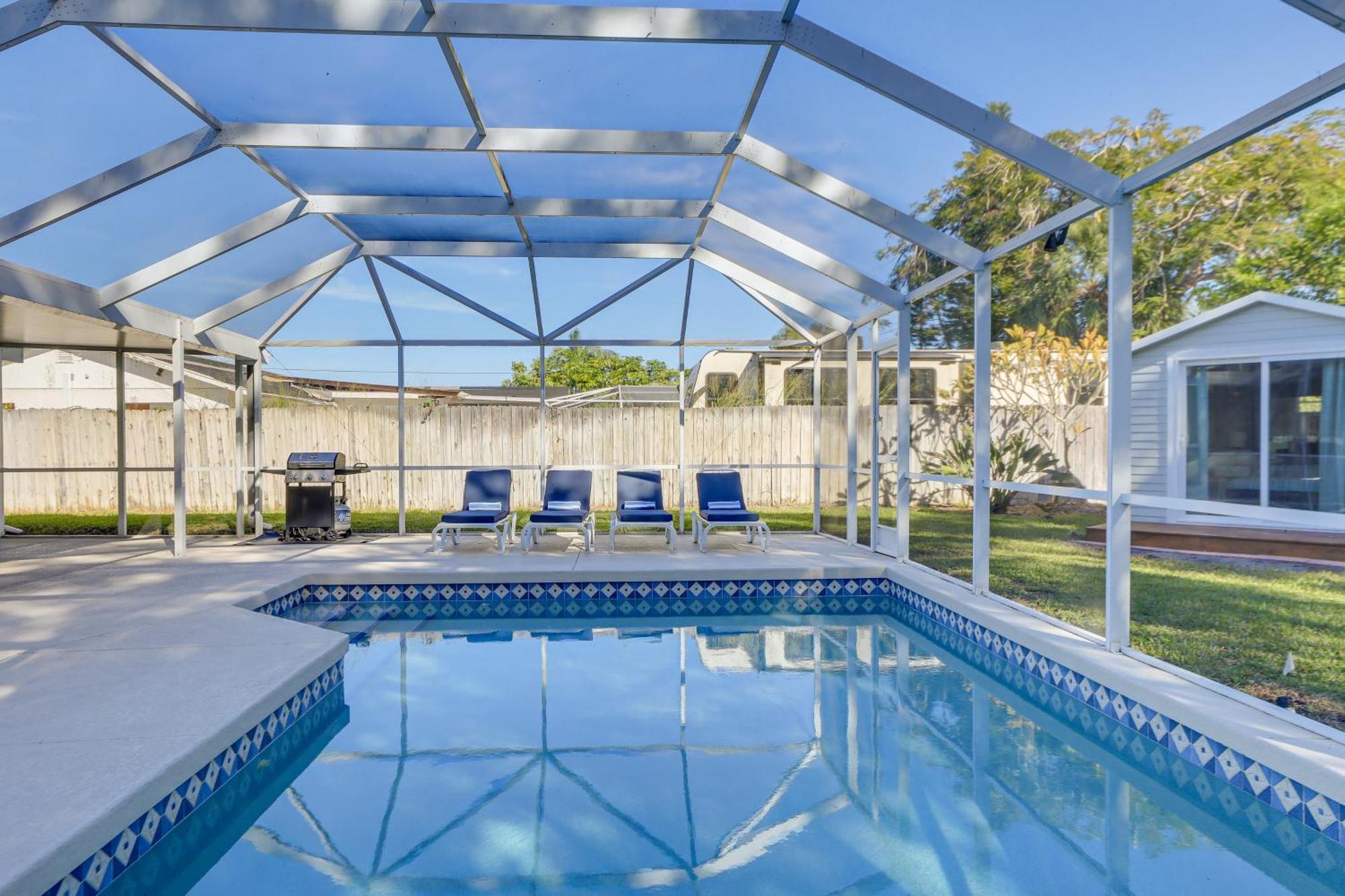 Pet-Friendly Bradenton Home Lanai With Heated Pool! ภายนอก รูปภาพ