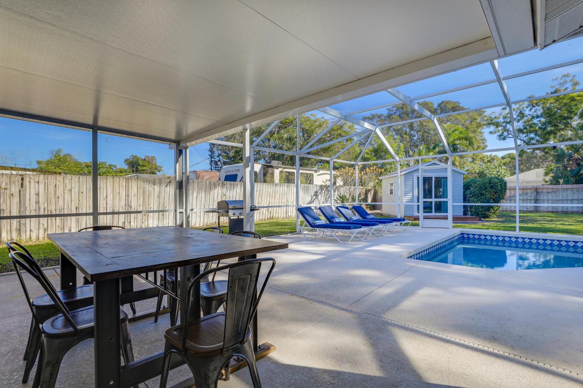 Pet-Friendly Bradenton Home Lanai With Heated Pool! ภายนอก รูปภาพ