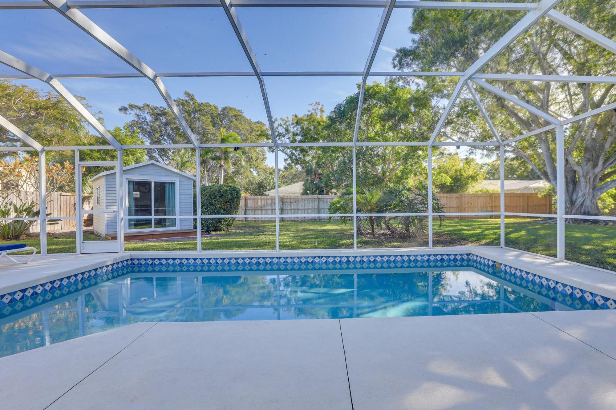 Pet-Friendly Bradenton Home Lanai With Heated Pool! ภายนอก รูปภาพ