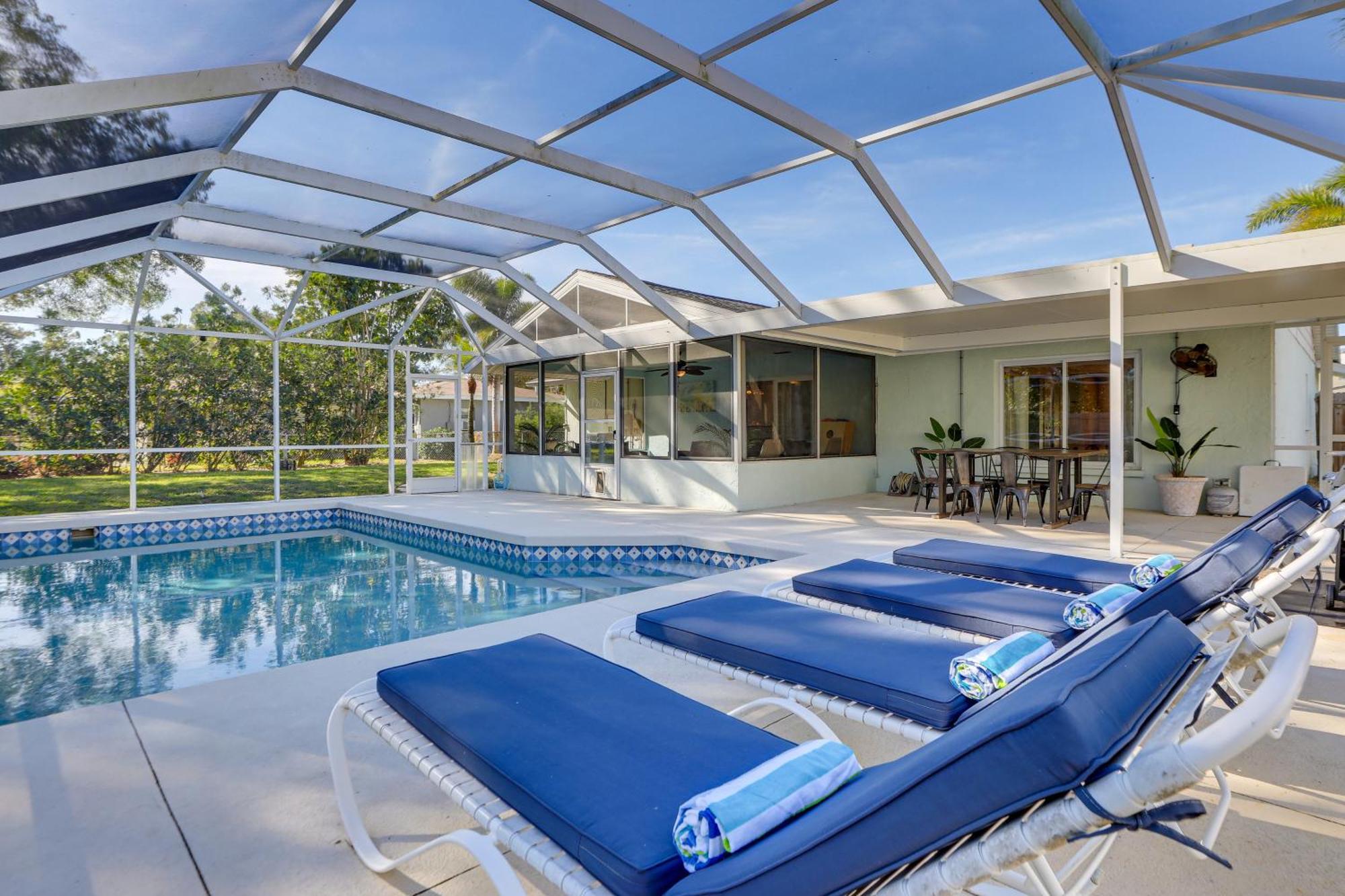 Pet-Friendly Bradenton Home Lanai With Heated Pool! ภายนอก รูปภาพ